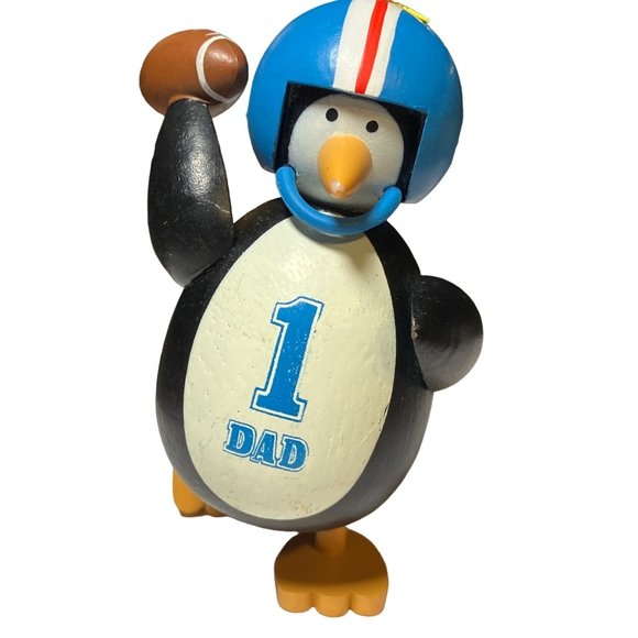 Avon #1 Dad Football Player Figurine Vintage Ornament - Picture 1 of 8